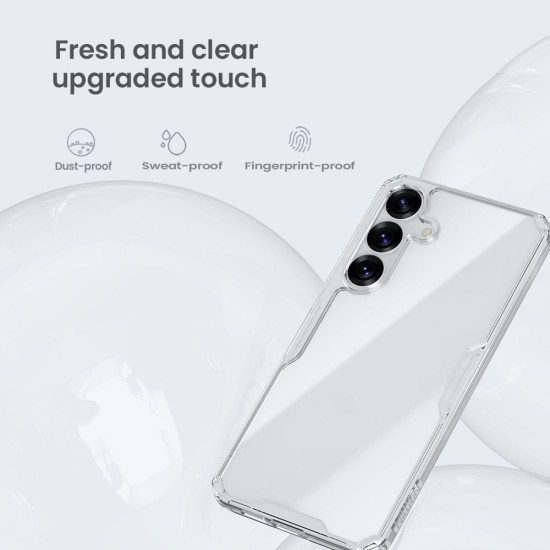 Husa Nillkin Nature TPU PRO pentru Samsung Galaxy S25, Transparentă Husa Nillkin Nature TPU PRO pentru Samsung Galaxy S25, Transparentă (Bakr, 57983123946) by www.silkase.ro