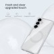 Husa Nillkin Nature TPU PRO Magnetică (MagSafe) pentru Samsung Galaxy S25, Transparentă (Bakr, 57983123949) by www.silkase.ro
