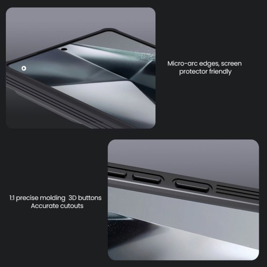 Husa Nillkin CamShield PRO pentru Samsung Galaxy S25 Ultra, Neagra Husa Nillkin CamShield PRO pentru Samsung Galaxy S25 Ultra, Neagra (Bakr, 57983123996) by www.silkase.ro