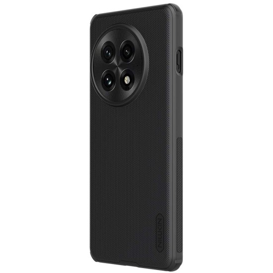 Husa Nillkin Super Frosted PRO Magnetică (MagSafe) pentru OnePlus 13, Neagra (Bakr, 57983123856) by www.silkase.ro