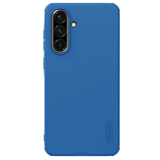 Husa Nillkin Super Frosted PRO pentru Samsung Galaxy A36 5G, Albastra (Bakr, 57983124715) by www.silkase.ro
