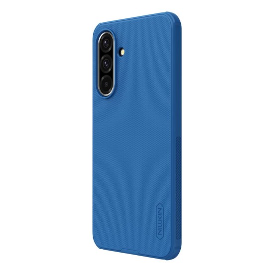 Husa Nillkin Super Frosted PRO pentru Samsung Galaxy A36 5G, Albastra (Bakr, 57983124715) by www.silkase.ro