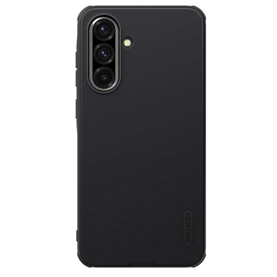 Husa Nillkin Super Frosted PRO Magnetică (MagSafe) pentru Samsung Galaxy A35 5G, Neagra (Bakr, 57983124713) by www.silkase.ro