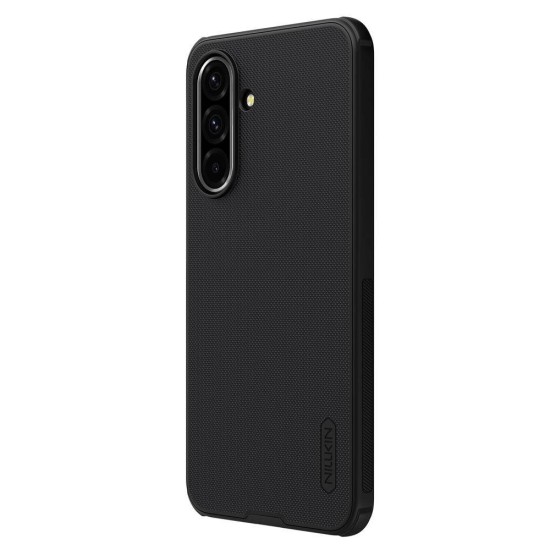 Husa Nillkin Super Frosted PRO Magnetică (MagSafe) pentru Samsung Galaxy A35 5G, Neagra (Bakr, 57983124713) by www.silkase.ro