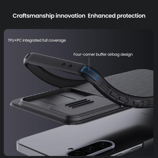 Husa Nillkin CamShield PRO pentru Samsung Galaxy A36 5G, Neagra Husa Nillkin CamShield PRO pentru Samsung Galaxy A36 5G, Neagra (Bakr, 57983124718) by www.silkase.ro