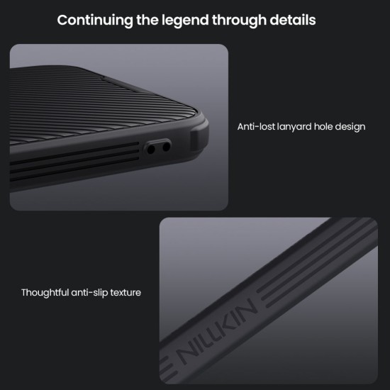 Husa Nillkin CamShield PRO pentru Samsung Galaxy A36 5G, Neagra Husa Nillkin CamShield PRO pentru Samsung Galaxy A36 5G, Neagra (Bakr, 57983124718) by www.silkase.ro