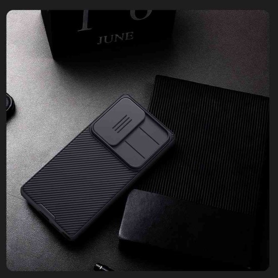 Husa Nillkin CamShield PRO Magnetică (MagSafe) pentru Samsung Galaxy S25 Ultra, Neagra (Bakr, 57983125493) by www.silkase.ro
