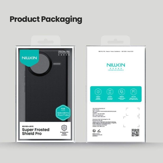 Husa Nillkin Super Frosted PRO pentru Poco F7 Ultra, Neagra Husa Nillkin Super Frosted PRO pentru Poco F7 Ultra, Neagra (Bakr, 57983125765) by www.silkase.ro
