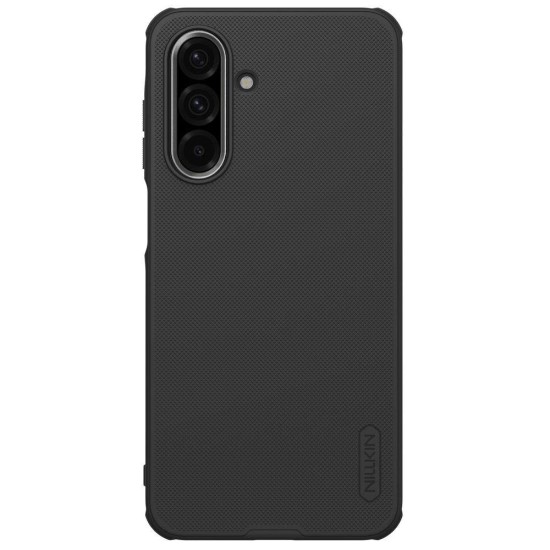 Husa Nillkin Super Frosted PRO Magnetică (MagSafe) pentru Samsung Galaxy A26 5G, Neagra (Bakr, 57983124904) by www.silkase.ro