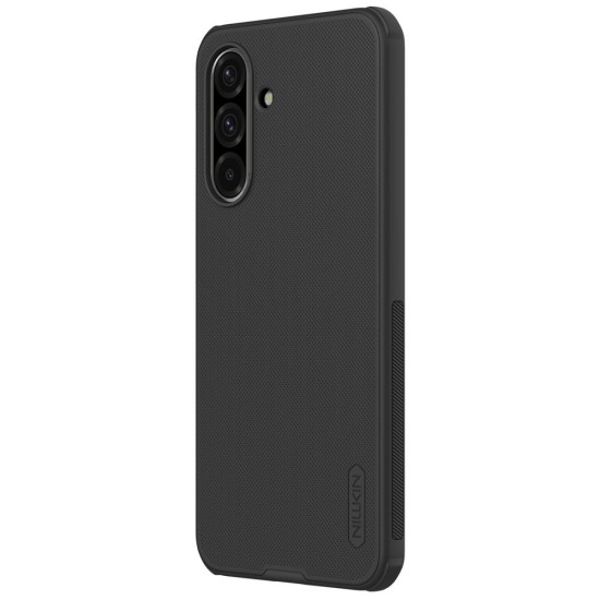 Husa Nillkin Super Frosted PRO Magnetică (MagSafe) pentru Samsung Galaxy A26 5G, Neagra (Bakr, 57983124904) by www.silkase.ro