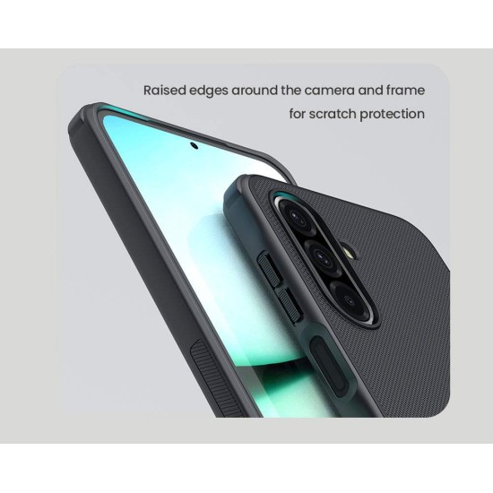 Husa Nillkin Super Frosted PRO Magnetică (MagSafe) pentru Samsung Galaxy A26 5G, Neagra (Bakr, 57983124904) by www.silkase.ro
