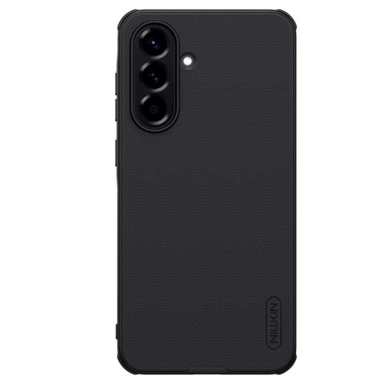 Husa Nillkin Super Frosted PRO Magnetică (MagSafe) pentru Samsung Galaxy A56 5G, Neagra (Bakr, 57983125245) by www.silkase.ro