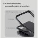 Husa Nillkin Super Frosted PRO Magnetică (MagSafe) pentru Samsung Galaxy A56 5G, Neagra (Bakr, 57983125245) by www.silkase.ro