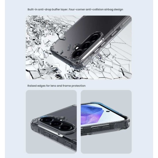 Husa Nillkin Nature TPU PRO pentru Samsung Galaxy A56 5G, Transparentă Husa Nillkin Nature TPU PRO pentru Samsung Galaxy A56 5G, Transparentă (Bakr, 57983125253) by www.silkase.ro