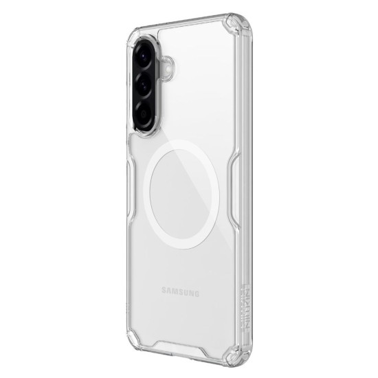 Husa Nillkin Nature TPU PRO Magnetică (MagSafe) pentru Samsung Galaxy A56 5G, Transparentă (Bakr, 57983125254) by www.silkase.ro