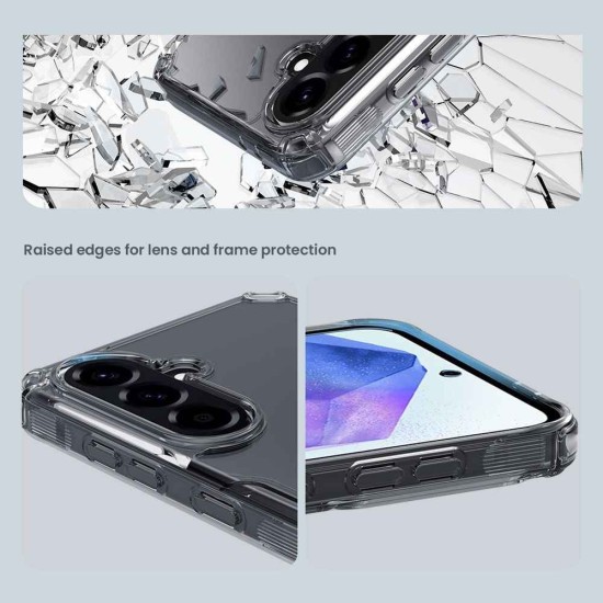 Husa Nillkin Nature TPU PRO Magnetică (MagSafe) pentru Samsung Galaxy A56 5G, Transparentă (Bakr, 57983125254) by www.silkase.ro