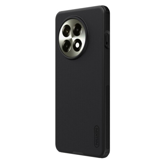 Husa Nillkin Super Frosted PRO Magnetică (MagSafe) pentru OnePlus 13R, Neagra (Bakr, 57983124781) by www.silkase.ro