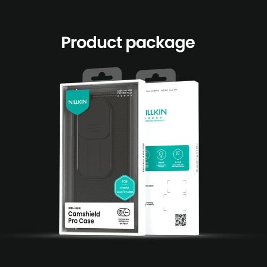 Husa Nillkin CamShield PRO pentru OnePlus 13R, Neagra Husa Nillkin CamShield PRO pentru OnePlus 13R, Neagra (Bakr, 57983124785) by www.silkase.ro