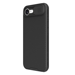 Husa Nillkin CamShield PRO pentru iPhone 16e, Neagra Husa Nillkin CamShield PRO pentru iPhone 16e, Neagra
