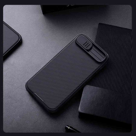 Husa Nillkin CamShield PRO pentru iPhone 16e, Neagra Husa Nillkin CamShield PRO pentru iPhone 16e, Neagra (Bakr, 57983125242) by www.silkase.ro