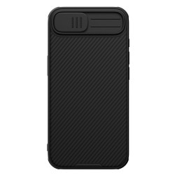 Husa Nillkin CamShield PRO Magnetică (MagSafe) pentru iPhone 16e, Neagra