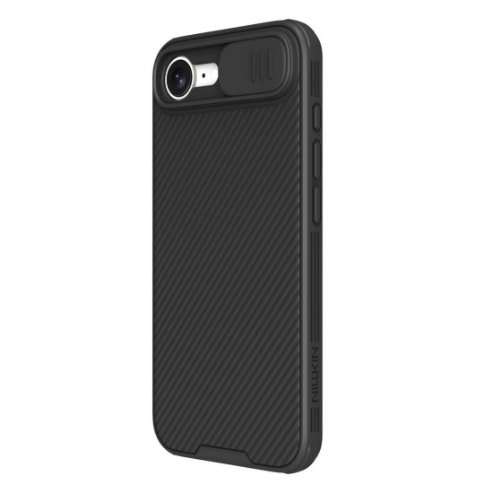 Husa Nillkin CamShield PRO Magnetică (MagSafe) pentru iPhone 16e, Neagra Husa Nillkin CamShield PRO Magnetică (MagSafe) pentru iPhone 16e, Neagra (Bakr, 57983125269) by www.silkase.ro