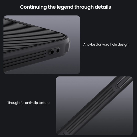 Husa Nillkin CamShield PRO Magnetică (MagSafe) pentru iPhone 16e, Neagra Husa Nillkin CamShield PRO Magnetică (MagSafe) pentru iPhone 16e, Neagra (Bakr, 57983125269) by www.silkase.ro