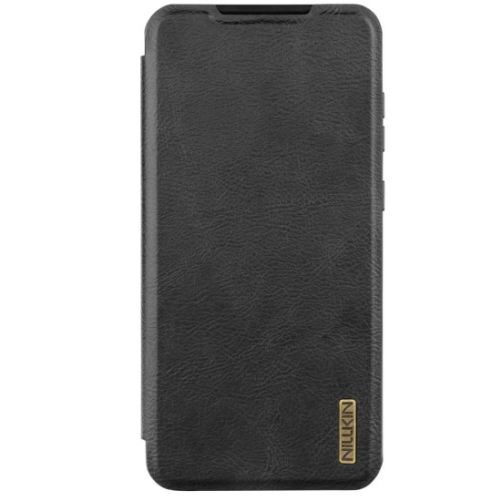 Husa Nillkin Qin Book PRO (Piele) pentru Samsung Galaxy A56 5G, Neagra (Bakr, 57983125524) by www.silkase.ro