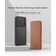Husa Nillkin Qin Book PRO (Piele) pentru Samsung Galaxy A56 5G, Neagra (Bakr, 57983125524) by www.silkase.ro
