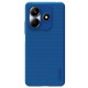 Husa Nillkin Super Frosted pentru Xiaomi Redmi Note 14 5G, Albastru (Peacock Blue) (Bakr, 57983124903) by www.silkase.ro