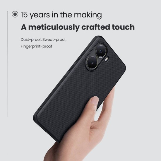 Husa Nillkin Super Frosted PRO pentru Poco X7 Pro 5G, Neagra Husa Nillkin Super Frosted PRO pentru Poco X7 Pro 5G, Neagra (Bakr, 57983124996) by www.silkase.ro