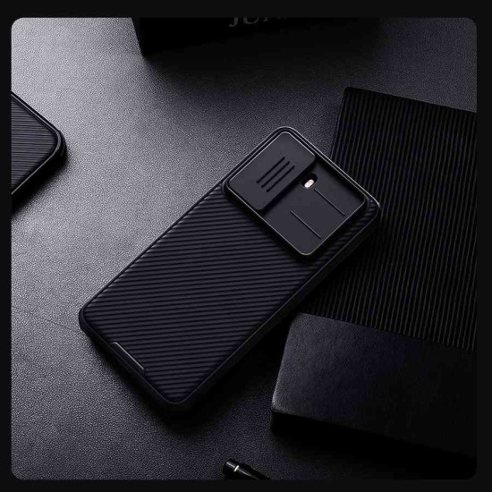 Husa Nillkin CamShield PRO pentru Poco X7 Pro 5G, Neagra (Bakr, 57983124998) by www.silkase.ro