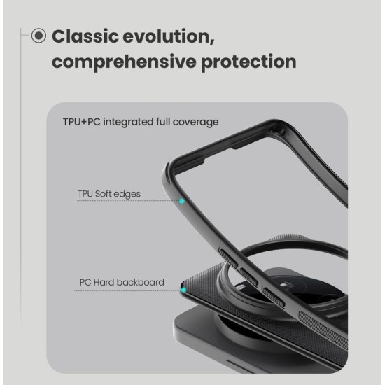 Husa Nillkin CamShield Prop Magnetică (MagSafe) pentru Apple iPhone 17 Pro, Neagra Husa Nillkin CamShield Prop Magnetică (MagSafe) pentru Apple iPhone 17 Pro, Neagra (Bakr, 57983125468) by www.silkase.ro