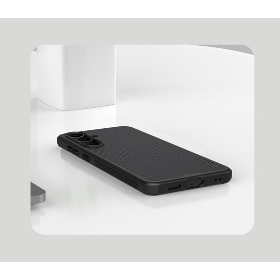 Husa Nillkin Super Frosted PRO pentru Samsung Galaxy S25 FE, Neagra Husa Nillkin Super Frosted PRO pentru Samsung Galaxy S25 FE, Neagra (Bakr, 57983128083) by www.silkase.ro