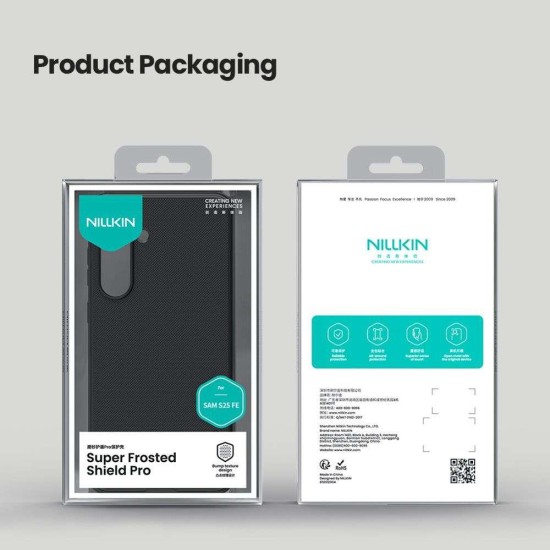 Husa Nillkin Super Frosted PRO pentru Samsung Galaxy S25 FE, Neagra Husa Nillkin Super Frosted PRO pentru Samsung Galaxy S25 FE, Neagra (Bakr, 57983128083) by www.silkase.ro