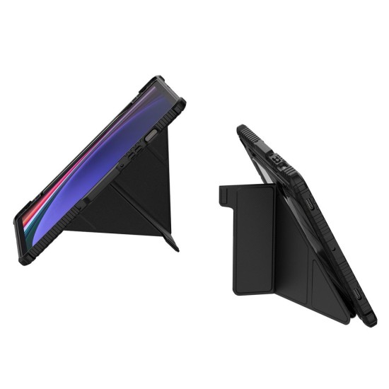 Husa Nillkin Bumper PRO Stand Multi-Angle pentru Samsung Galaxy Tab S9 / S10 FE, Neagra Husa Nillkin Bumper PRO Stand Multi-Angle pentru Samsung Galaxy Tab S9 / S10 FE, Neagra (Bakr, 57983126086) by www.silkase.ro