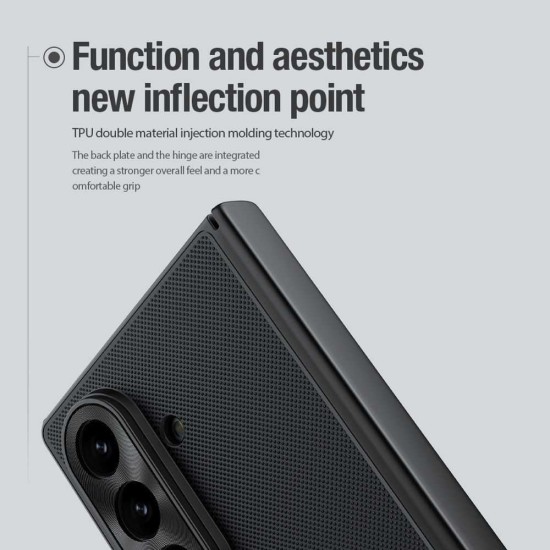 Husa Nillkin Super Frosted FOLD pentru Samsung Galaxy Z Fold 7, Neagra Husa Nillkin Super Frosted FOLD pentru Samsung Galaxy Z Fold 7, Neagra (Bakr, 57983126239) by www.silkase.ro