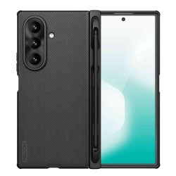 Husa Nillkin Super Frosted FOLD Magnetică (Suport S Pen) pentru Samsung Galaxy Z Fold 7, Neagra