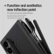 Husa Nillkin Super Frosted FOLD Magnetică (Suport S Pen) pentru Samsung Galaxy Z Fold 7, Verde Închis (Bakr, 57983126244) by www.silkase.ro