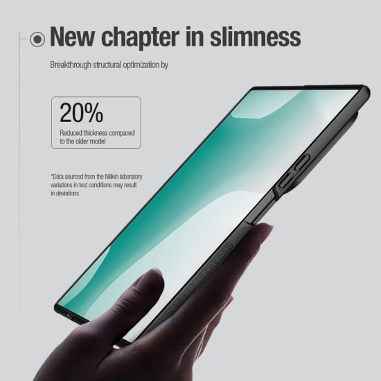 Husa Nillkin Super Frosted FOLD Magnetică (Suport S Pen) pentru Samsung Galaxy Z Fold 7, Verde Închis (Bakr, 57983126244) by www.silkase.ro