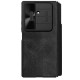 Husa Nillkin Qin Book PRO (Piele, Suport S Pen) pentru Samsung Galaxy Z Fold 7, Neagra (Bakr, 57983126247) by www.silkase.ro