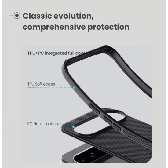 Husa Nillkin Super Frosted PRO pentru Google Pixel 10 / 10 Pro, Neagra Husa Nillkin Super Frosted PRO pentru Google Pixel 10 / 10 Pro, Neagra (Bakr, 57983127786) by www.silkase.ro
