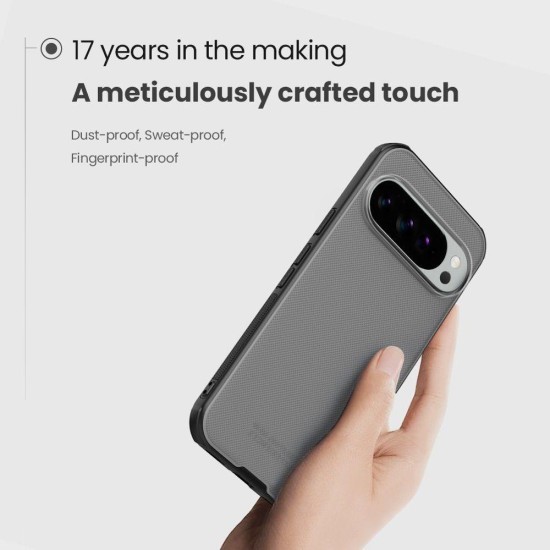 Husa Nillkin Super Frosted PRO pentru Google Pixel 10 / 10 Pro, Transparentă (Negru) Husa Nillkin Super Frosted PRO pentru Google Pixel 10 / 10 Pro, Transparentă (Negru) (Bakr, 57983128452) by www.silkase.ro