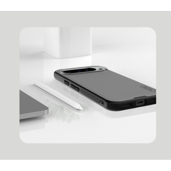 Husa Nillkin Super Frosted PRO pentru Google Pixel 10 / 10 Pro, Transparentă (Negru) Husa Nillkin Super Frosted PRO pentru Google Pixel 10 / 10 Pro, Transparentă (Negru) (Bakr, 57983128452) by www.silkase.ro