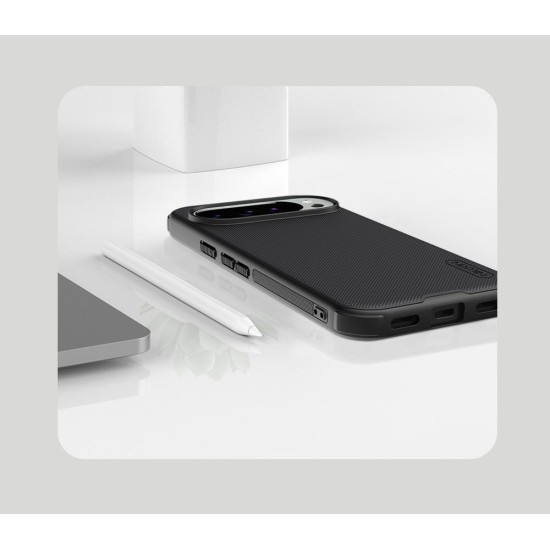 Husa Nillkin Super Frosted PRO Magnetică (MagSafe) pentru Google Pixel 10 / 10 Pro, Neagra Husa Nillkin Super Frosted PRO Magnetică (MagSafe) pentru Google Pixel 10 / 10 Pro, Neagra (Bakr, 57983127791) by www.silkase.ro