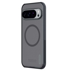 Husa Nillkin Super Frosted PRO Magnetică (MagSafe) pentru Google Pixel 10 / 10 Pro, Transparentă (Negru)
