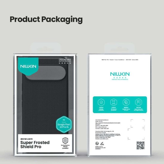 Husa Nillkin Super Frosted PRO pentru Google Pixel 10 Pro XL, Neagra Husa Nillkin Super Frosted PRO pentru Google Pixel 10 Pro XL, Neagra (Bakr, 57983127787) by www.silkase.ro