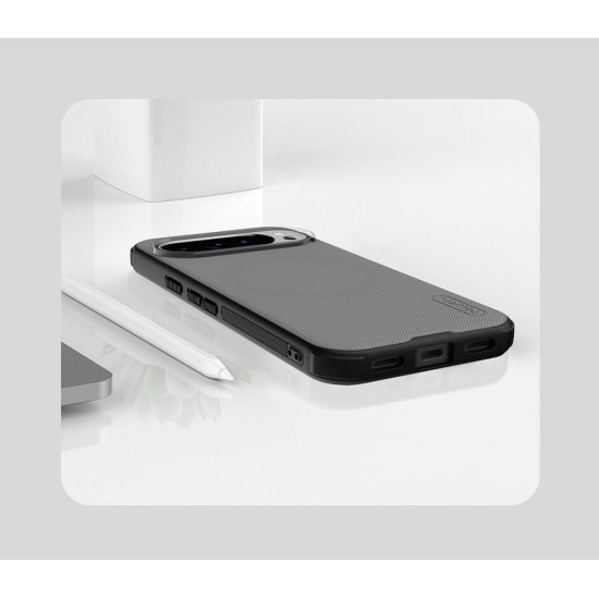 Husa Nillkin Super Frosted PRO pentru Google Pixel 10 Pro XL, Transparentă (Negru) Husa Nillkin Super Frosted PRO pentru Google Pixel 10 Pro XL, Transparentă (Negru) (Bakr, 57983128454) by www.silkase.ro