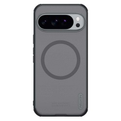 Husa Nillkin Super Frosted PRO Magnetică (MagSafe) pentru Google Pixel 10 Pro XL, Transparentă (Negru)