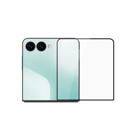 Folie de Sticlă Nillkin CP+ PRO (2.5D, Full Cover) pentru Samsung Galaxy Z Flip 7, Neagra (Bakr, 57983127792) by www.silkase.ro